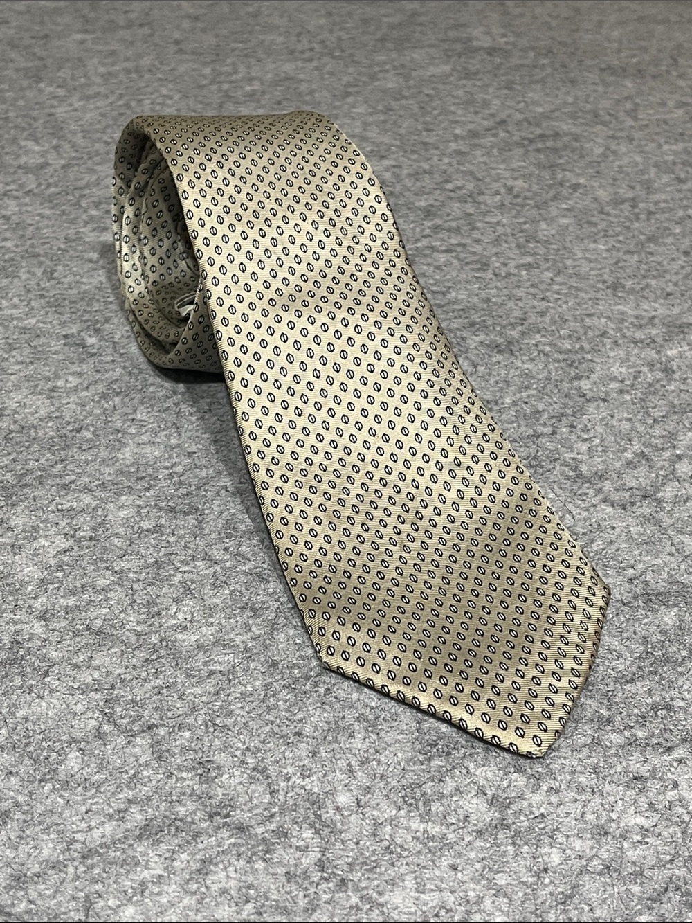 Yves Saint Laurent Classic Cream Patterned Men’s Tie